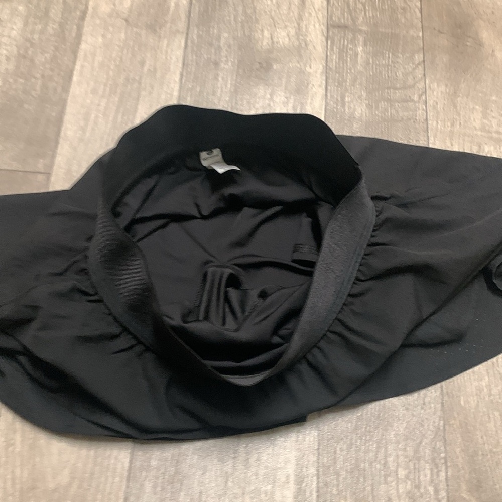 90 Degrees By Reflex Hypersonic Active Performance Tiered Biker Shorts Skort - Picture 7 of 8